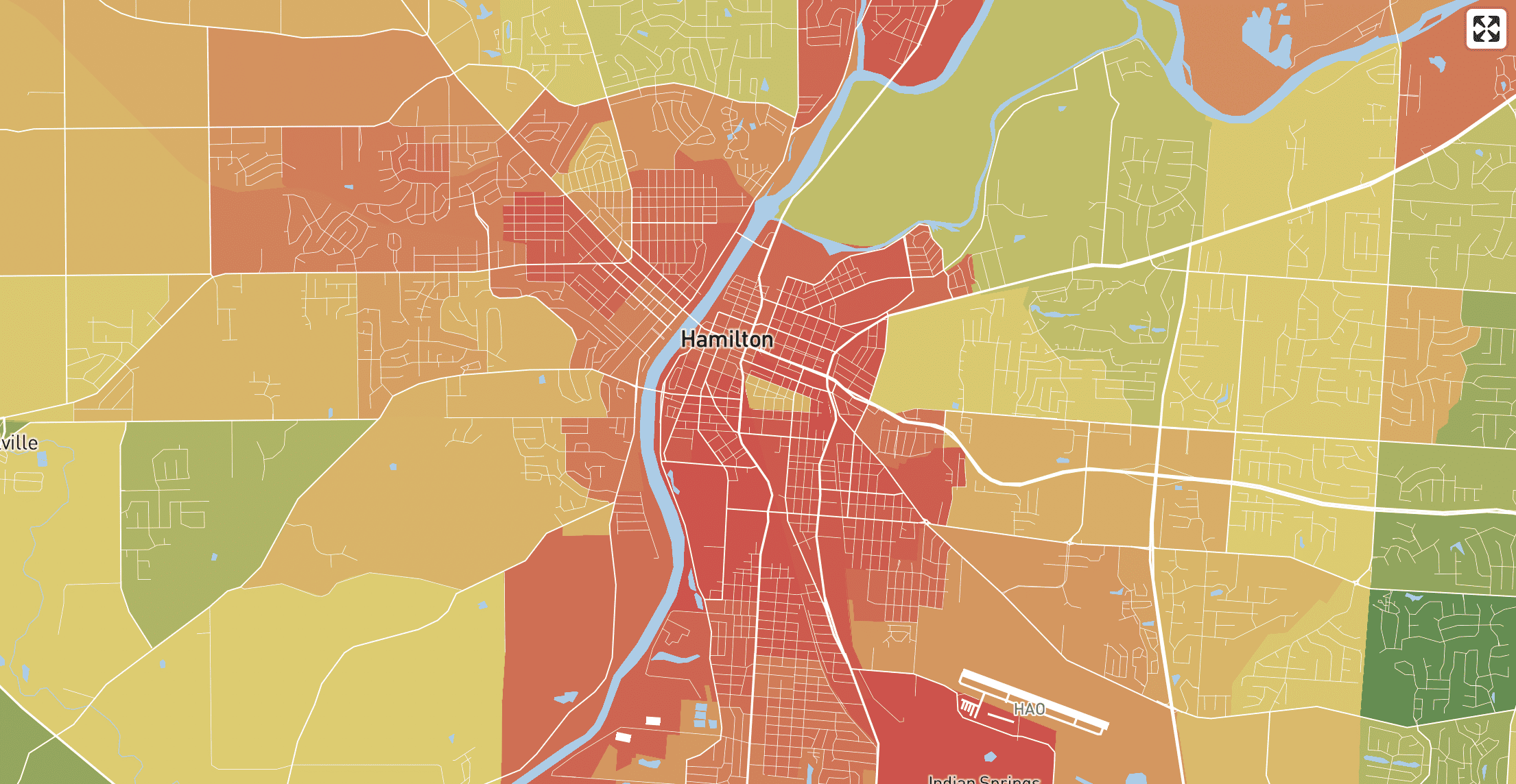 Hamilton Crime Map 