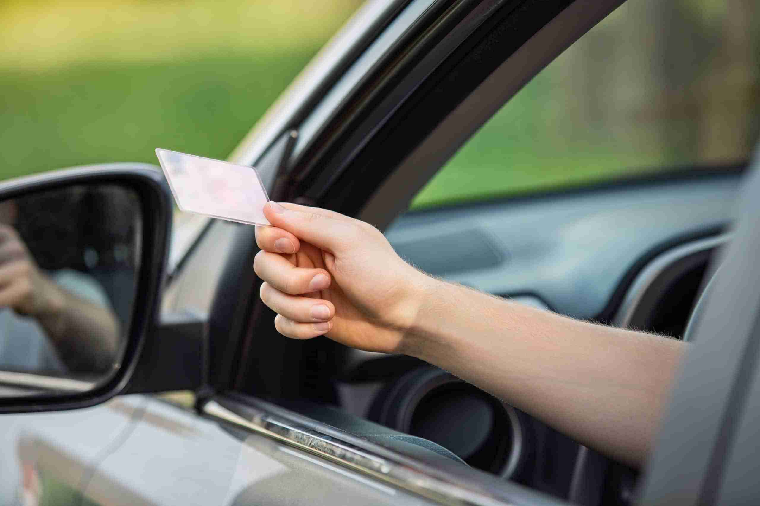 Driver with an Ohio driver's license